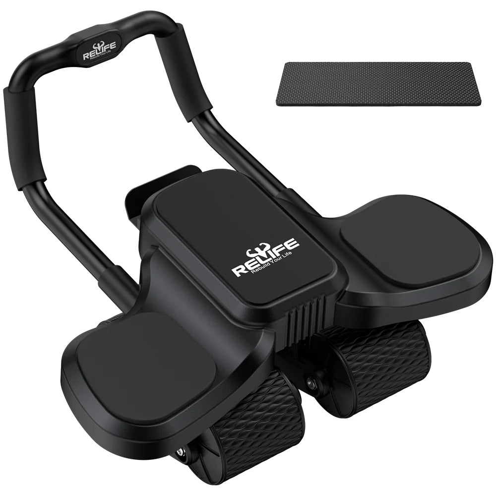 2026 New 2 in 1 Ab Roller Wheel with Knee Mat