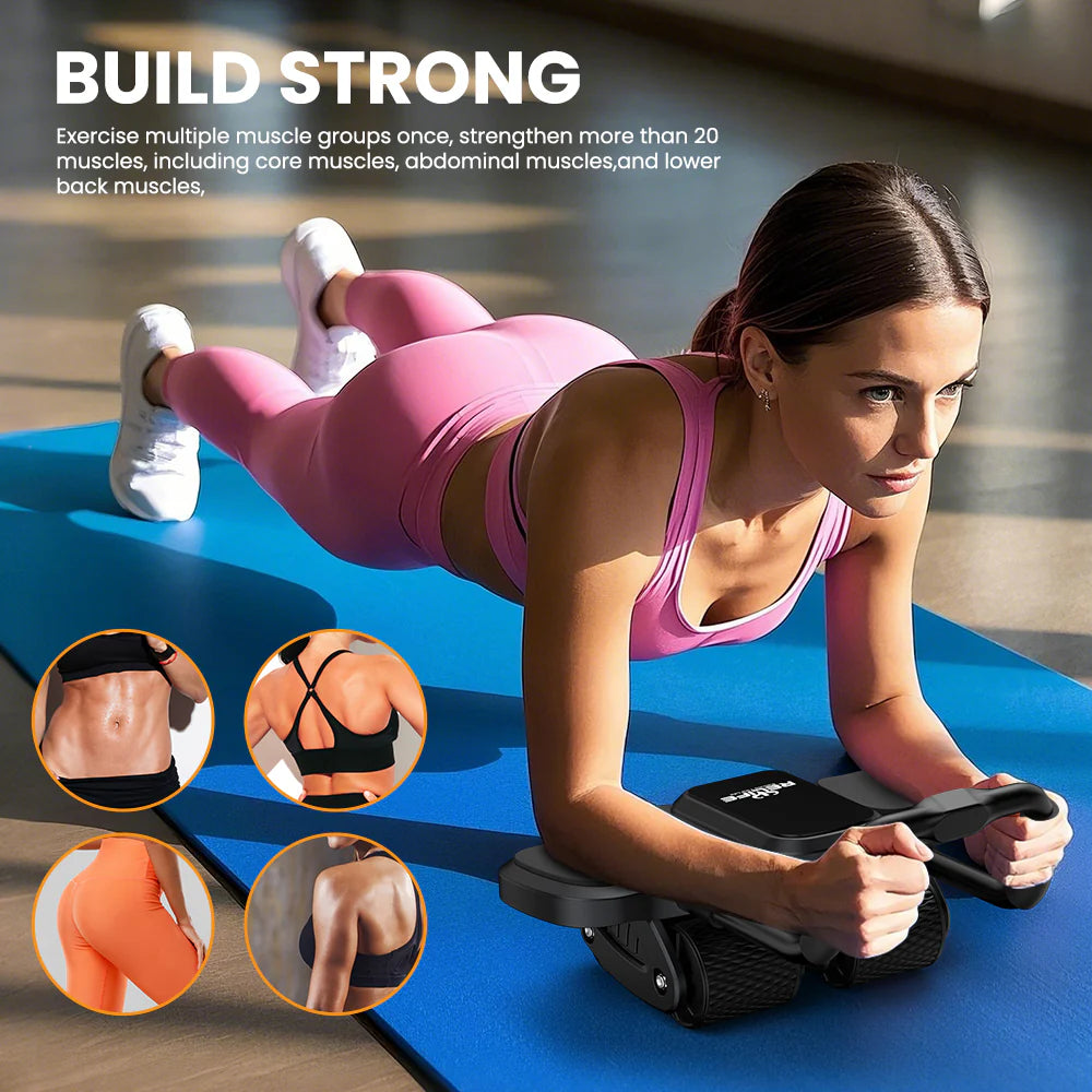 2026 New 2 in 1 Ab Roller Wheel with Knee Mat