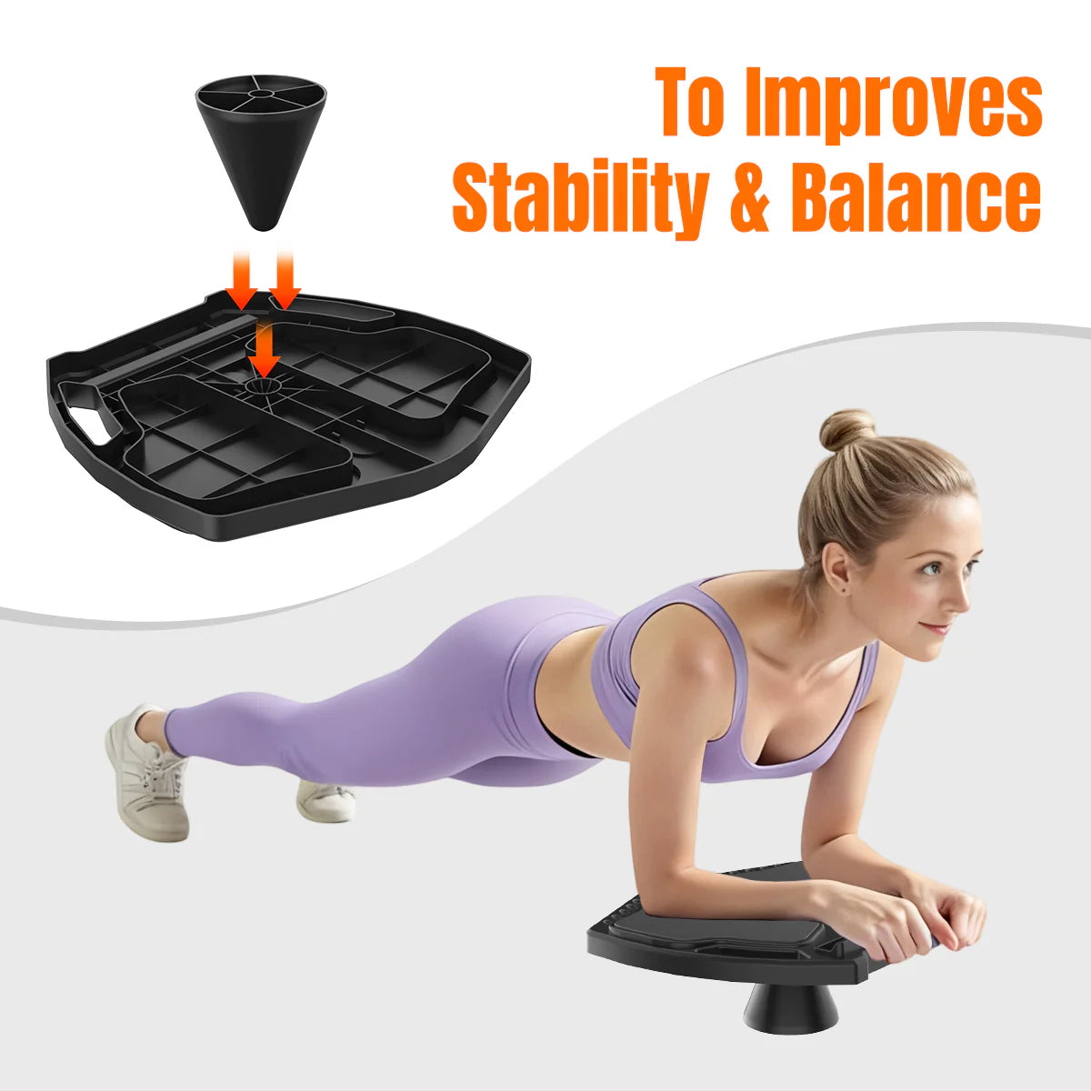 7-in-1 Pilates Reformer Board, Ab & Core Workout Machine, Foldable Home Pilates Reformer Full Body Training, 330LBS Capacity